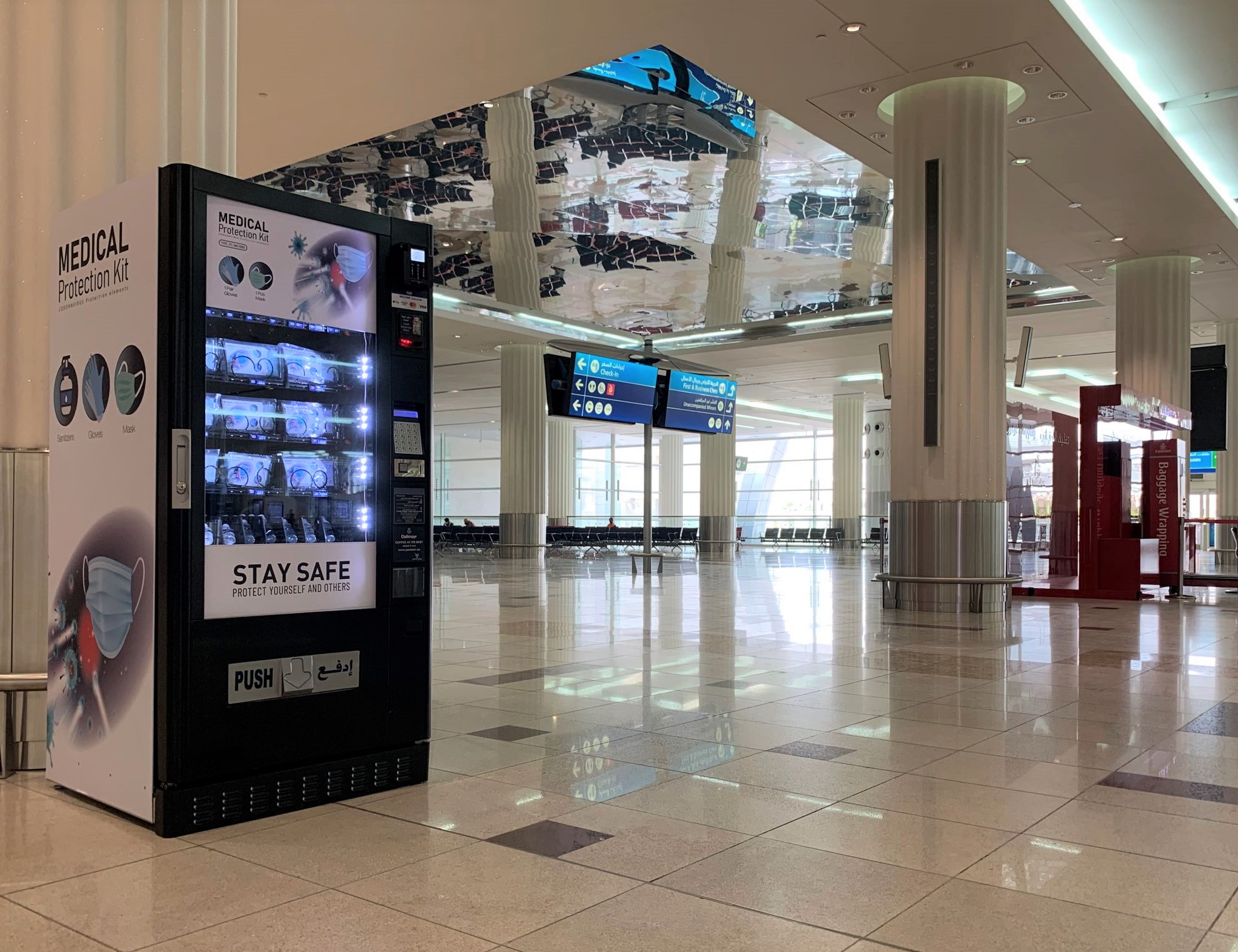 starting a vending machine business in Dubai . The market for vending machines in Dubai